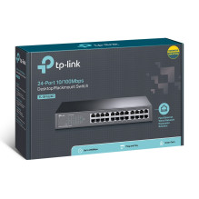 TP-LINK 24 prievadų 10 / 100 Mbps darbalaukio / stovo montuojamas komutatorius TP-LINK 24 prievadų 10 / 100 Mbps darbalaukio / stovo montuojamas komutatorius
