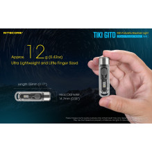 NITECORE T serijos žibintuvėlis TIKI GITD BLUE