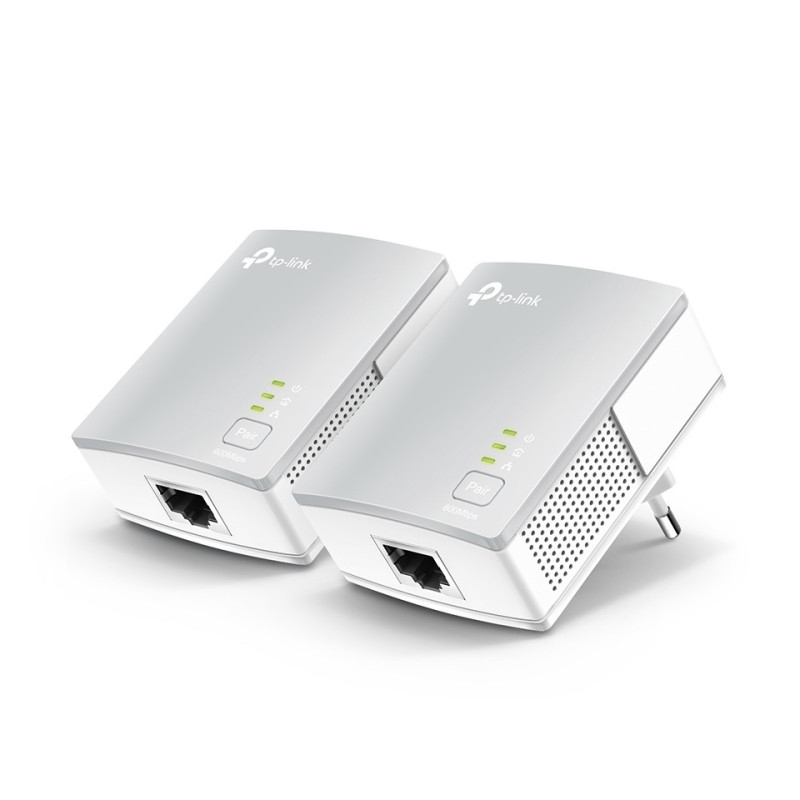 TP-LINK AV600 Nano Powerline Adapter Starter Kit