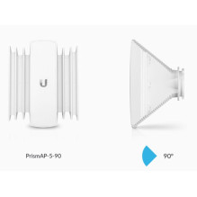 UBIQUITI airMAX® ac Beamwidth Sector Isolation Antenna Horn, 90 degrees UBIQUITI airMAX® ac Beamwidth Sector Isolation Antenna Horn, 90 degrees