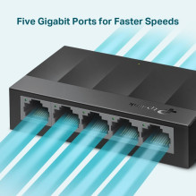TP-LINK 5-Port 10 / 100 / 1000Mbps Desktop Switch TP-LINK 5-Port 10 / 100 / 1000Mbps Desktop Switch