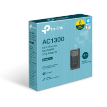 TP-LINK AC1300 Mini belaidis MU-MIMO USB adapteris TP-LINK AC1300 Mini belaidis MU-MIMO USB adapteris