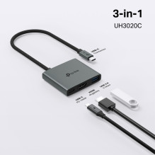 TP-LINK USB C tipo 3 viename šakotuvas