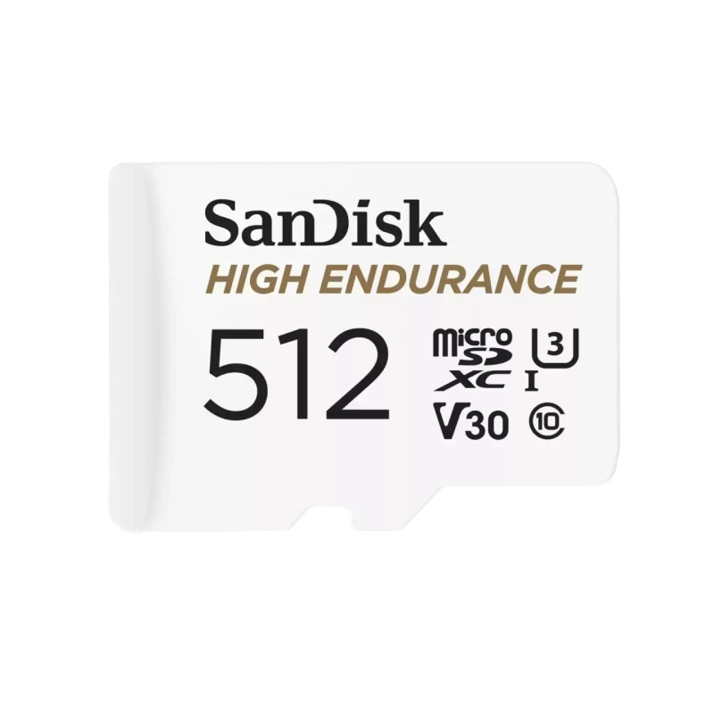 „SanDisk“ didelės ištvermės „microSDXC UHS-I“ kortelė, 512 GB