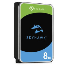 HDD, SEAGATE, SkyHawk, 8TB, SATA, 256 MB, 5400 aps./min., Diskai / galvutės 4/8, 3,5', ST8000VX010