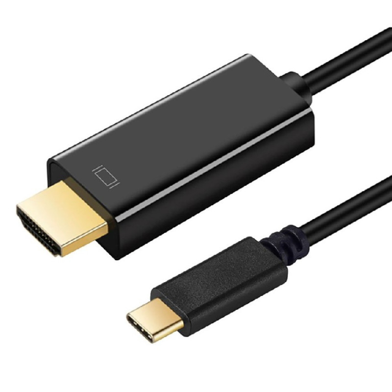 USB cable Type-C to HDMI (4K 30Hz) 1.8M black