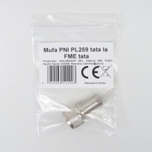 PNI plug PL259 male to FME male PNI plug PL259 male to FME male
