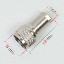 PNI plug PL259 male to FME male PNI plug PL259 male to FME male