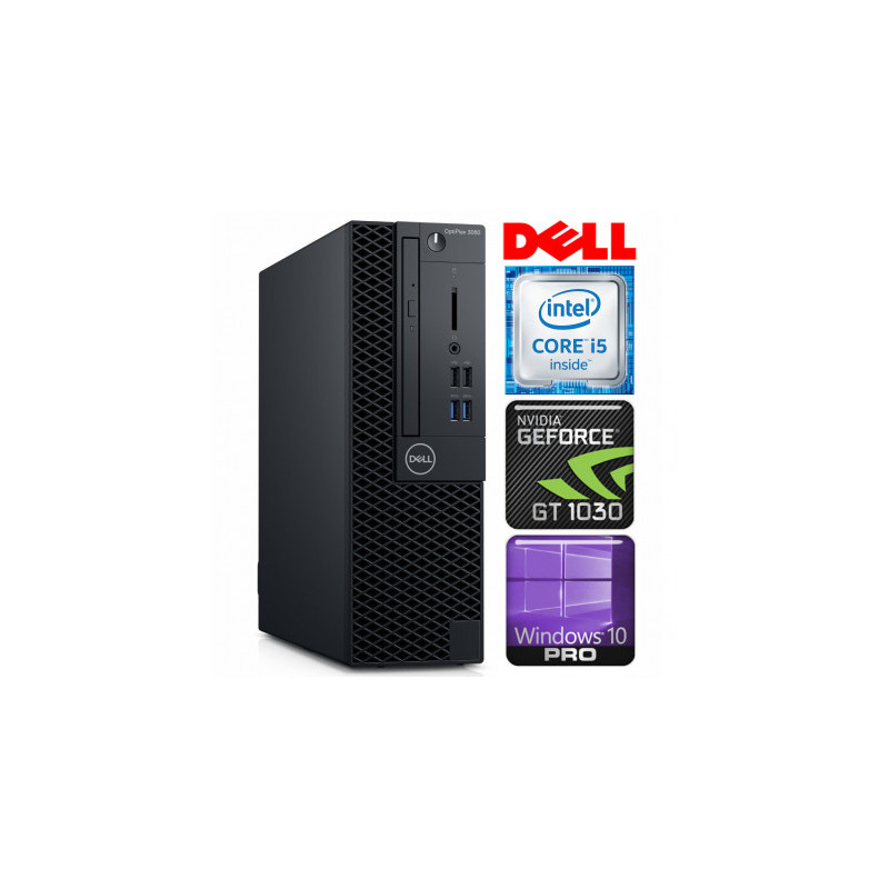 Dell 3060 SFF i5-8400 32GB 500GB GT1030 2GB DVD W10Pro ReNew
