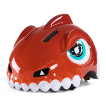 Wozinsky Children's Bike Helmet Dinosaur Pattern S - Red