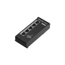 Switch, TELTONIKA, Switch type Unmanaged, Form factor DIN rail, 5xRJ-45 ports, RJ-45 Ports Type Fast Ethernet (10 / 100)
