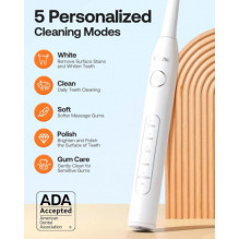 Bitvae D2 Electric toothbrush x8 brushes / travel case / holder / cable Pink