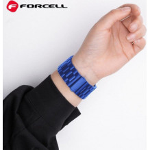 „Forcell F-Design FA10 Apple Watch“ laikrodis, 38 / 40 / 41 mm, mėlynas „Forcell F-Design FA10 Apple Watch“ laikrodis, 38 / 40 / 41 mm, mėlynas