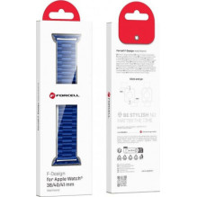 Forcell F-Design FA10 Apple Watch 38 / 40 / 41mm Blue