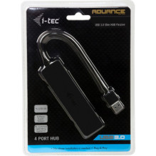 I-Tec U3HUB404 juodas