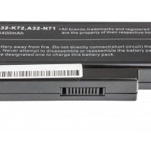 Green Cell Battery A32-K72 A32-N71 for Asus K72 K72J K72F K73SV N71 N71J N73SV X73S