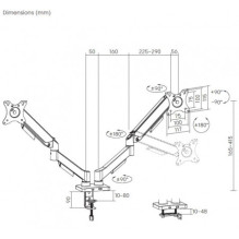 Deltaco ARM-1300-B Deltaco ARM-1300-B