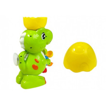 LEAN Toys Kąpielowy Dinozaur Młynek Tryskający Wodą