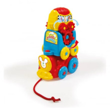 Clementoni traukinių rinkinys Mickey Mouse Baby Disney Clementoni 17168