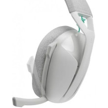 „Logitech G321 LIGHTSPEED“ belaidės žaidimų ausinės, baltos