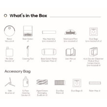 Dreame Aqua 10 Ultra Roller komplektas, juodas, RLH71DE-1-BK