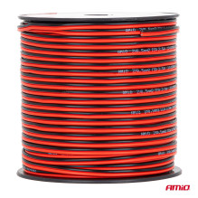 Two-core speaker cable CCA 2x0.5mm2 100m 2.5A AMIO-04456
