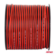 Two-core speaker cable CCA 2x0.5mm2 100m 2.5A AMIO-04456