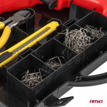 Plastiko suvirinimo aparatas su 200 kablių AMIO-04745