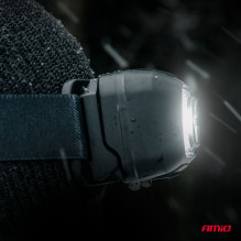 Rechargeable headlamp with motion sensor XPG+COB 1800mAh (BATT) AMIO-04667