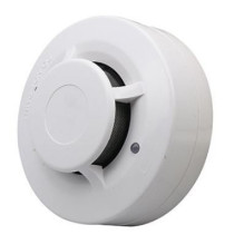 Smoke detector 12v, 4-wire, Optical, With base