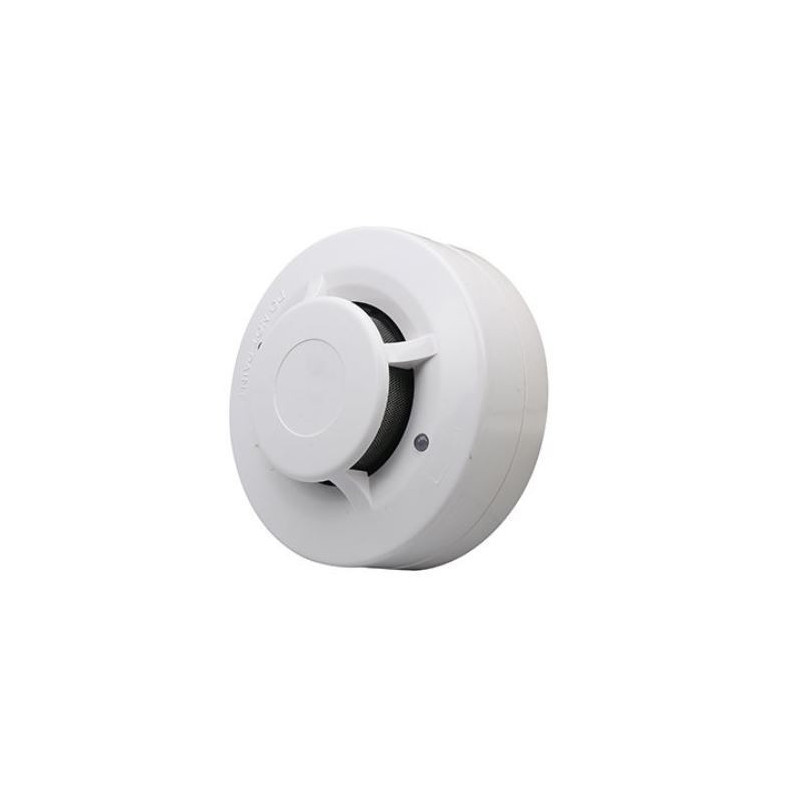 Dūmų detektorius 12 V, 4 laidų, optinis, su pagrindu