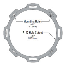 „Rockford Fosgate P142“ – dvipusiai garsiakalbiai