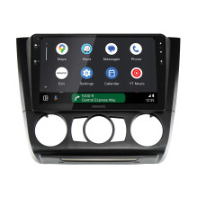 Radio frame 9 inches BMW 1er 10 / 2007-10 / 2013 manual Klimatronik