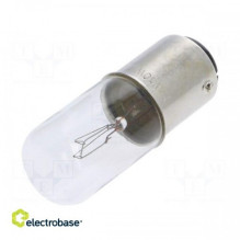 Signaling accessories: bulb, BA15D, Application: 24VDC, Application: 24VAC, 10 W