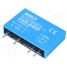 Relay: solid state, Ucntrl: 3÷32VDC, 4A, 3÷60VDC, THT, SIP