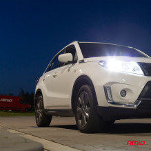 Żarówki samochodowe LED seria COB H4 6500K AMIO-02843