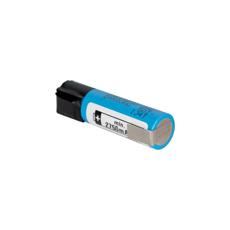 SAMSUNG 18650 2750mAh 3.7V with welded nickel contacts (INR18650-29E-FT) with box
