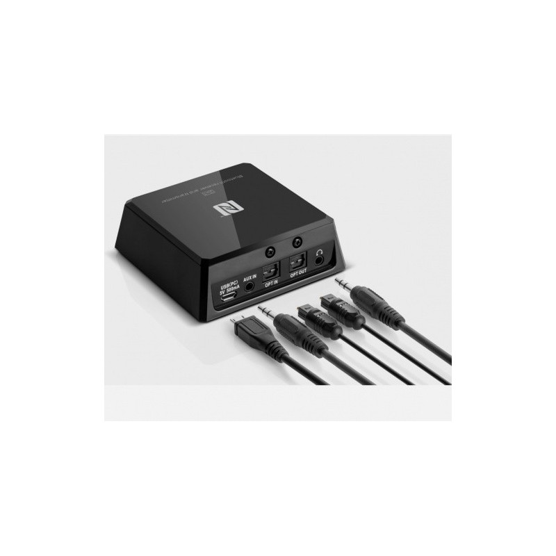 Bluetooth 5.0 HiFi Audio (Apt-X, NFC) transmitter and receiver, Codecs MP3, SBC, AAC, AAC+