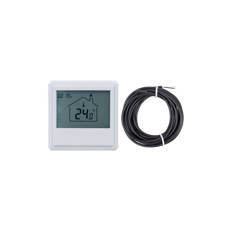 Wi-Fi smart thermostat for electric floor heating with TUYA smart control and temperature control