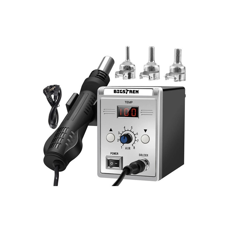 Soldering Station / Hot Air Soldering Iron - 700W, 100°C to 500°C Bigstren 2 1708