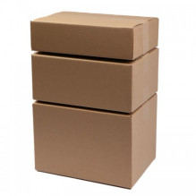Corrugated Cardboard Box 310x220x210mm,0201,15BT 100 pcs / pack