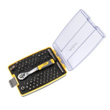 Screwdriver set - 80 bits, Ergonomic handle