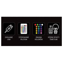 Manta MASNL132RGB Style Neon Lights GAMER ZONE