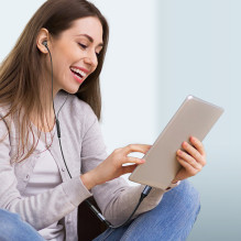 Joyroom SY-C01 USB-C DAC adapter to 3.5 mm mini jack - black