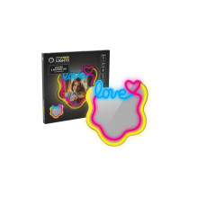 Manta MASNL131MT Style Neon Lights LOVE LED Neon Mirror