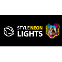 Manta MASNL131MT Style Neon Lights LOVE LED Neon Mirror