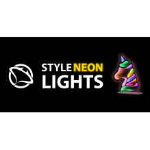 Manta MASNL134MT Style Neon Lights UNICORN With A Tunnel Effect