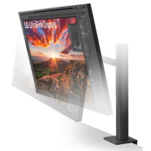 LCD Monitor, LG, 31.5", Panel IPS, 3840x2160, 16:9, 60Hz, 5 ms, Speakers, Swivel, Pivot, Height adjustable, Tilt, C