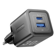 MOBILIOJO ĮKROVIKLIS SIENINIS 30W USB-C / 2P JUODAS FEQB0-EU VENTION