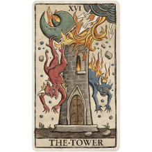 Kortos - US Games Systems Trionfi Della Luna 78 Kortų 68 Puslapių Gidas